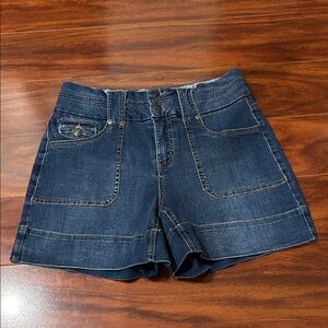 Classic Dark Blue Women's Jean Shorts